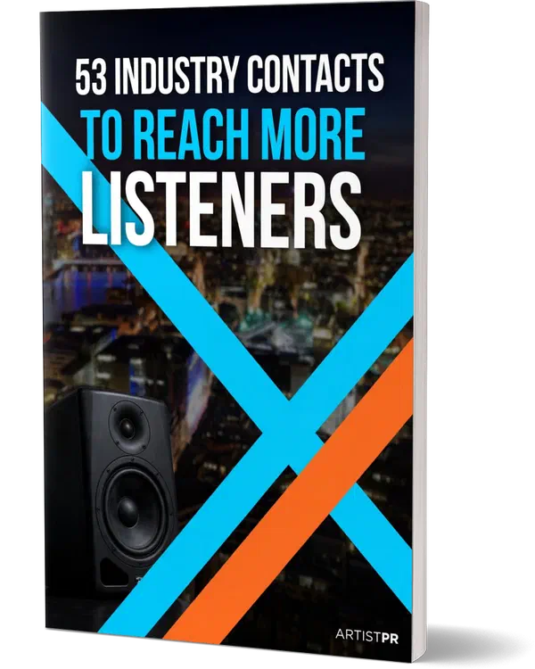 53 Industry Contacts to Reach More Listeners book cover